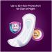 Poise Incontinence Pads Long 45 Count - Pack of 2 | Stay Dry and Comfortable - Buy Online on GoSupps.com