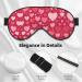 Valentine's Day Unisex Eye Mask - Soft Adjustable Sleeping Face Mask for Ultimate Comfort - Buy Online on GoSupps.com