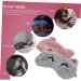 FOMIYES 6 Pcs Kids Sleep Mask Set - Cartoon Blindfolds & Plush Eye Patches for Travel & Sleep - Adorable Bunny & Cat Designs - Buy Online on GoSupps.com