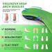 Plantar Fasciitis Insoles | Arch Support for Men & Women | Flat Feet Pain Relief Orthotics | Comfortable Shoe Inserts for All-Day Wear (Green XS - Buy Online on GoSupps.com