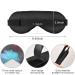 Adjustable Light Blocking Eye Mask for Deep Sleep - Haskirky Breathable Eye Mask for Travel, Yoga, and Meditation - Men & Women - Watercolor Galaxy Design - Buy Online on GoSupps.com