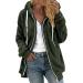 Hanxiulin Oversized Plush Hoodie Jacket - Women's Warm Fleece Winter Coat 5XL | Stylish Outdoor Trench Coat - Buy Online on GoSupps.com