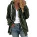 Hanxiulin coat plush jacket hoodie jacket oversize winter coat ladies fleece jacket long warm synthetic fur warm outdoor women trench coat winter jacket 5xl AG