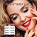 Stick On Glitter Eyeliner - 5 Pairs Instant -Adhesive Eyeliner Stencil Glitter - Easy to Apply Eyeliner Tool Sticker Eyeliner Winged Eyeliner Stencil for Eye Makeup Tool Pochy Green (Five Pairs) - Buy Online on GoSupps.com