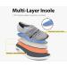 ERLESEN Diabetic Shoes for Women and Men - Extra Wide Velcro Closure - Edema and Swollen Feet Relief - Adjustable Elderly Footwear - 7X Wide Grey - Buy Online on GoSupps.com