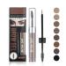 MAEPEOR Waterproof Eyebrow Gel - 8 Colors Full-Pigmented Long Lasting Liquid Brow Gel - 01 Warm Blonde - Buy Online on GoSupps.com