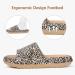 Chicsleil Cloud Slides for Men & Women | Comfortable EVA Flip-Flops & Bath Shoes | Slipproof Shower Slippers in Leopard | EU Sizes 36-45 - Buy Online on GoSupps.com