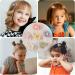 12PCS Plush Flower Baby Hair Clips - Cute Hair Accessories for Girls - Buy Online on GoSupps.com