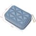 Blue Lipstick Case with Mirror - Travel Makeup Bag & Purse Holder Gift for Women | Ideal for New Year & Holidays - Buy Online on GoSupps.com