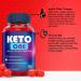 (5 Pack) Keto One ACV Gummies - Vegan Formula with Apple Cider Vinegar and Vitamin B12 - Buy Online on GoSupps.com