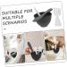 TOPBATHY Kit pour M lange de Masque Facial Silicone Noir Bol avec Cuill re Doseuse Set DIY pour Soins Peau et Pr paration de Masques - Buy Online on GoSupps.com