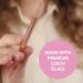 Bona Fide Beauty Czech Glass Cuticle Pusher - Gentle Cuticle Remover | Dual-Sided Reusable Manicure Stick - Pink - Buy Online on GoSupps.com