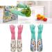 SEPTAM Cleaning Gloves Colored Latex Lengthened Household Gloves For Washing Dishes And Clothes Durable And Special For Cleaning - Buy Online on GoSupps.com