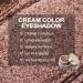 Oulac Brown Cream Eyeshadow 0.42oz - Highly Pigmented Glitter Eyeshadow, Waterproof & Moisturizing Formula - Honey Bunny (05) - Buy Online on GoSupps.com