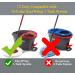 2 Pack Microfiber Spin Mop Replacement Heads for Ocedar EasyWring Spinning Mop - Buy Online on GoSupps.com