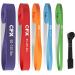 CFX Fitness Bands Set - 5 Resistance Bands Door Anchor & Training Guide for Yoga Stretching & Strength Training | 8 Piece Kit - Buy Online on GoSupps.com