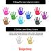 ReignDrop Purple Baby Footprint & Handprint Ink Pad - Smudge Proof, Skin Safe & Long Lasting Keepsake Stamp for Infants & Kids - Buy Online on GoSupps.com
