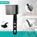 Fade Haircut Guide Set: Comb Barber Brush & Shaving Template for Men | Self Haircut Kit - Buy Online on GoSupps.com