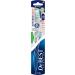 Dr. Best Interdent Active Short Head Toothbrush - Medium (1 Pack) - Effective Cleaning in Orange Turquoise Dark Red & Blue - Buy Online on GoSupps.com