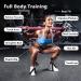 Pilates Bar Kit with Resistance Bands - 3-Section Bar, 4x Resistance Bands - Pink (30lbs, 4lbs) - Full Body Workout Equipment - Buy Online on GoSupps.com