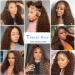 Chocolate Brown Deep Wave Lace Front Wig - Brazilian Human Hair, 20 Inch, Pre Plucked with Baby Hair, 150% Density - Buy Online on GoSupps.com