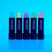 Moon Glow Neon UV Lipstick - Bright Pastel Colors that Illuminate Under UV Light | 5 Piece Set - Buy Online on GoSupps.com