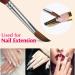 8# Sable Nail Art Brush Nail Brush with Red Wooden Handle Manicure Design Manicure tool Brown-8# - Buy Online on GoSupps.com