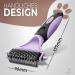 Pretty PAW Cat Brush - Gentle Hair Removal for Long & Short Hair Cats | Lavender Massage Brush for Soft Undercoat - Buy Online on GoSupps.com