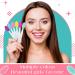 100 Pcs Double-Sided Silicone Lip Scrub Brushes with Container - Exfoliating Lip Brush for Plump, Smoother Lips - Soft Silicone Face Cleansing Tool - Buy Online on GoSupps.com