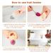 2 Pack Baby Food Feeder Pacifier - Silicone Nibbler & Teether Combo for Teething Relief - BPA Free Infant Training Toy (2PCS) - Buy Online on GoSupps.com
