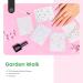 Beetles Gel Polish Top Coat & 5D Flower Nail Stickers - No Wipe UV LED - Perfect for Girls & Women | Garden Walk Design - Buy Online on GoSupps.com