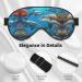 Dolphins Sea Turtle Shark Octopus Eye Mask - Ultra-Soft Light-Blocking for Comfort & Restful Sleep | International Shipping Available - Buy Online on GoSupps.com