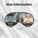 SSIMOO Historic Tower Bridge London Sleep Mask - Adjustable Breathable Fashionable Eye Mask for Comfortable Sleep - International Shipping Available - Buy Online on GoSupps.com