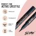 Skone Cosmetics Insanely Intense Tattooed Eyeliner - Waterproof Jet Black Liquid Eyeliner - Smudge Proof & Sweat Proof - 0.07oz - Buy Online on GoSupps.com