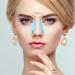 LALAFINA Nose Clip - Beauty Tool for Nose Shaping Wide Nose Lifting Cosmetology Supplies Sky-Blue - International Shipping Available - Buy Online on GoSupps.com