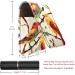 Buy Stylish Leather Lipstick Case with Mirror - Mini Lip Gloss Organizer | Bird Abstract Tree Flower Design - Buy Online on GoSupps.com