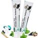Activated coal toothpaste -Black toothpaste -Natural tooth whereabouts -coconut activated carbon toothpasta -Charcoal toothpaste -Charcoal tooth paste -for white teeth 120 g (2 Pack)