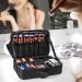 Chomeiu Medium Black Travel Makeup Case - Professional Organizer for Cosmetic Accessories - Buy Online on GoSupps.com