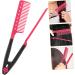 HAPINARY Hair Styling Comb Clipon Vshaped Design Hair Straightener And Rosy - Buy Online on GoSupps.com