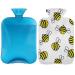 Heat bottle with lid cute animal bee motif 2 l capacity heat bottle for pain relief feet menstrual cramps