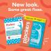 Plackers Twin-Line Dental Flossers 75 Count - Cool Mint Flavor, Dual Action Flossing System with Super Tuffloss for Easy Storage - 2X The Clean - Buy Online on GoSupps.com