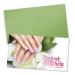 10 high -quality voucher cards + 10 Kuverts.Vouchers for nail studio NAILDESIGN NAILS Manicure fingernails.Highly glossy.KS1275
