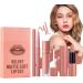 Liquid lipstick set matte lipstick liner lip gloss kit complete lip makeup set 3x easy-to-apply long-lasting lip products - Buy Online on GoSupps.com