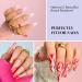 Gel x Nail Tips 504 Pcs Clear Full Cover Soft Gel False Nails with 15ml Gel Nail Glue - Long Coffin - Buy Online on GoSupps.com