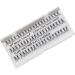 Beauty Forever Individual Super Ultra Thick Lashes 10 Ply Flare Black Knot Free & Short For Extreme Volume Available Sizes Short Medium & Long (BF1008-Medium) - Buy Online on GoSupps.com