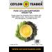 Ceylon Teabox Green Tea Gunpowder Loose Leaf - 100g Resealable Pouch - Buy Online on GoSupps.com