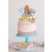 Star Girl Cake Topper Music Birthday Party Cake Decorations Supplies Golden - Buy Online on GoSupps.com
