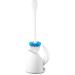 OXO Good Grips Compact Toilet Brush & Canister - White - 6 x 4.75 x 17.25 - Ergonomic Design for Efficient Cleaning - Buy Online on GoSupps.com