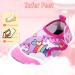 IEEILULU Children's Bathing Shoes - Pink Pony Velcro Water Shoes for Beach & Pool (EU 25/26) - Buy Online on GoSupps.com