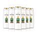 Pantene Pro-V Silk Smooth Shampoo with Nutrients Pack of 6 x 250 ml